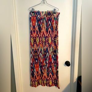 Multicolored Maxi Skirt